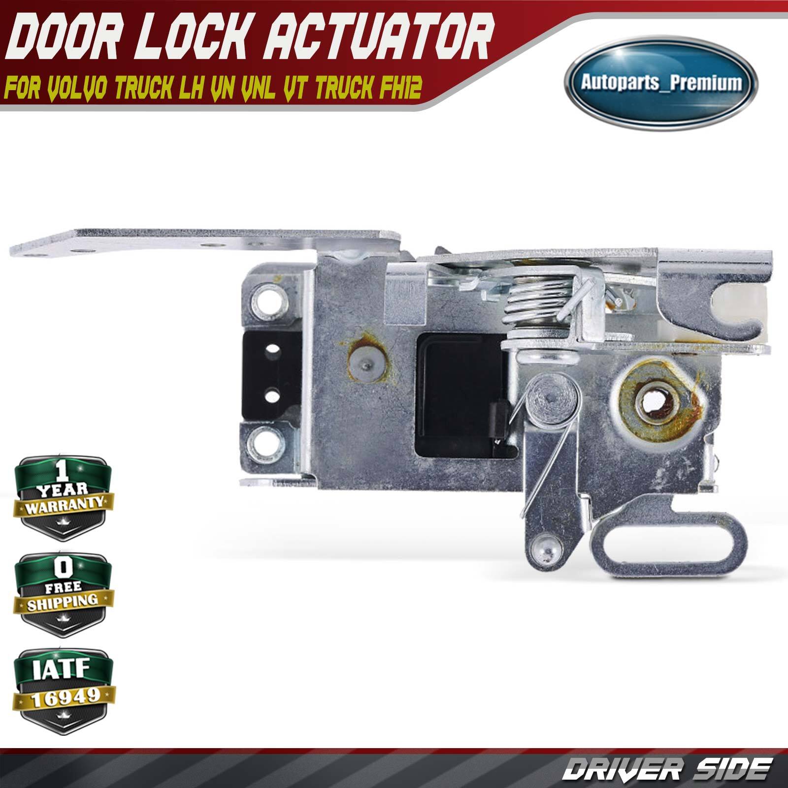 Driver Side Door Lock Actuator for Volvo Truck LH VN VNl VT 1993-2012 Truck FH12