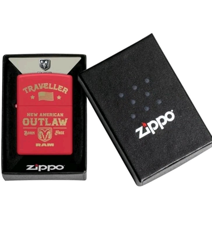 Zippo Ram Traverler Design Lighter