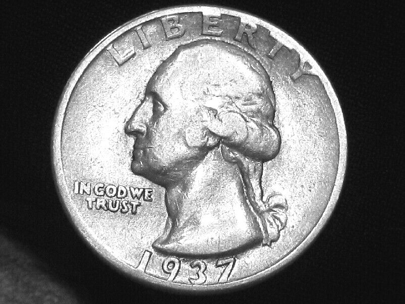 1937-D Washington Quarter --- Extra Fine