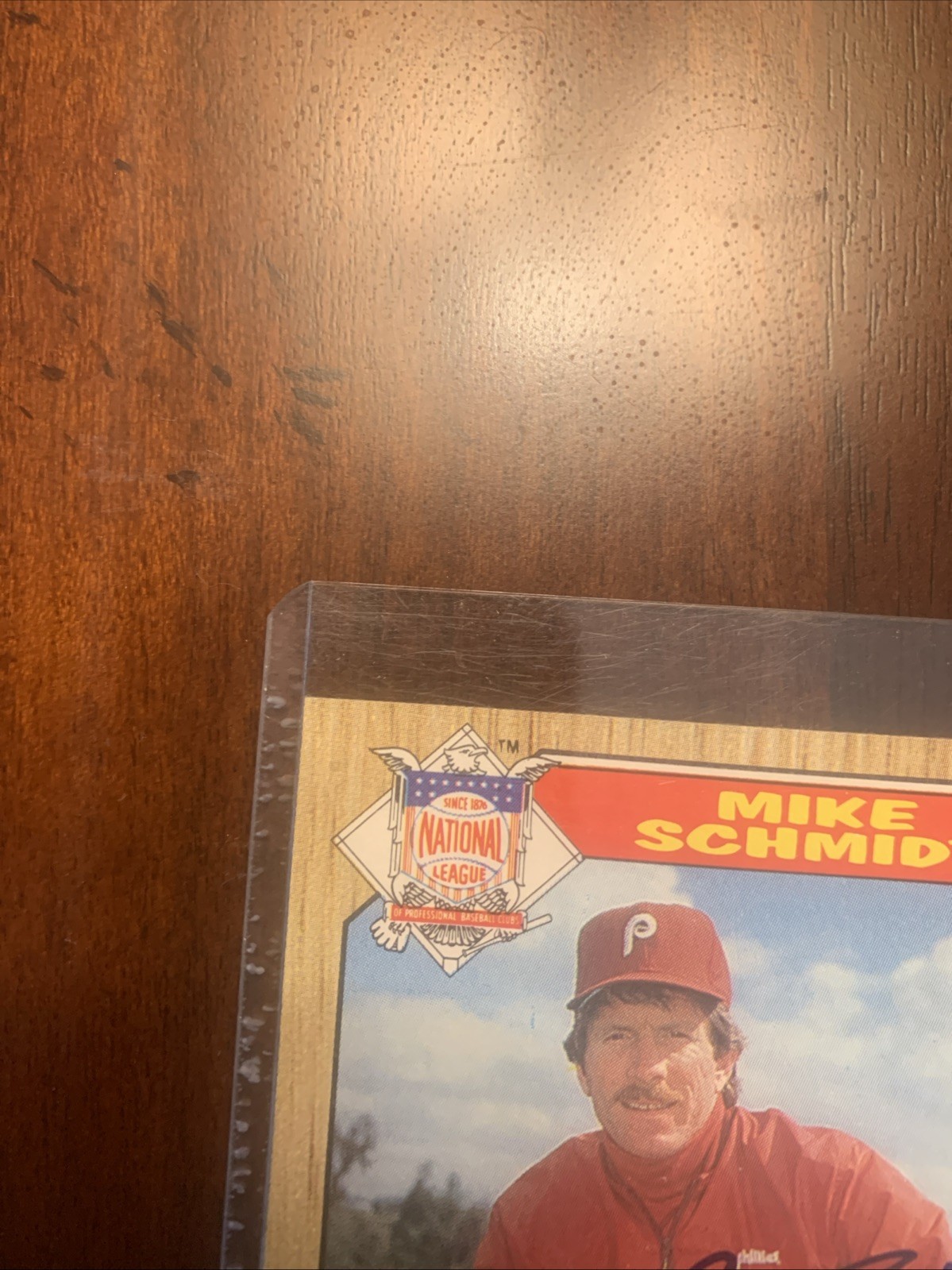 Mike Schmidt Signed Baseball Card