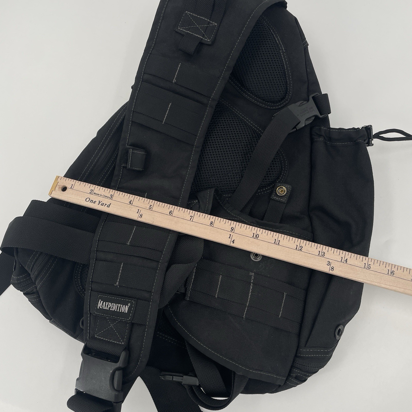 Maxpedition Monsoon Gearslinger Tactical Hard Use Gear Sling Backpack Bag Black