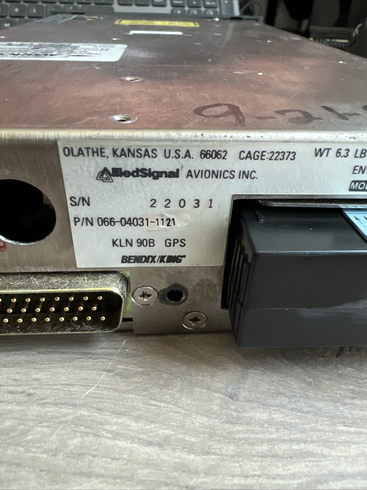 BENDIX KING KLN 90B TSO GPS Unit w/ Nav Data Base