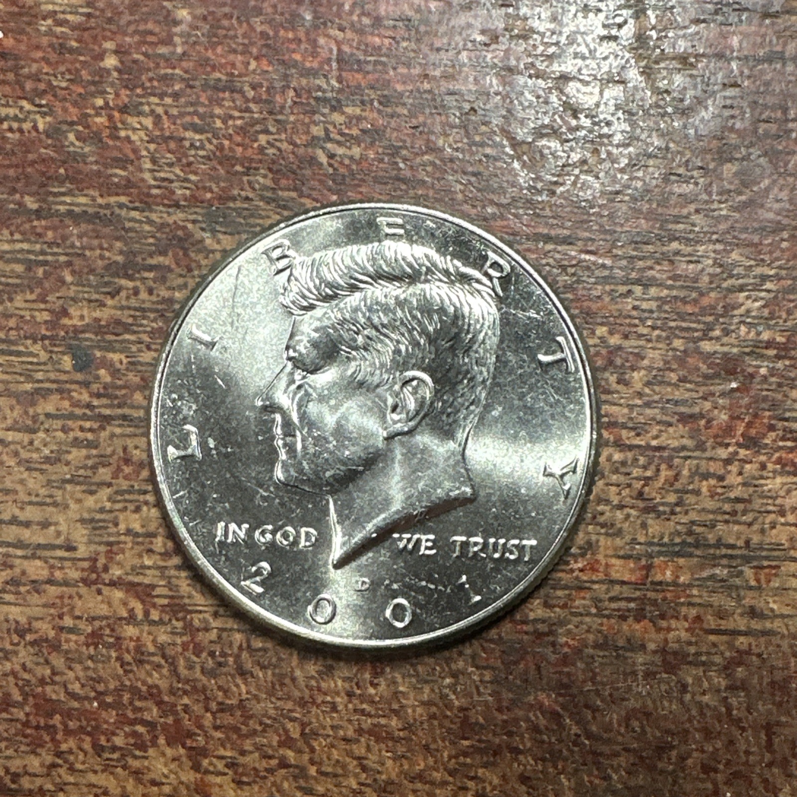 2001 D Kennedy Half Dollar