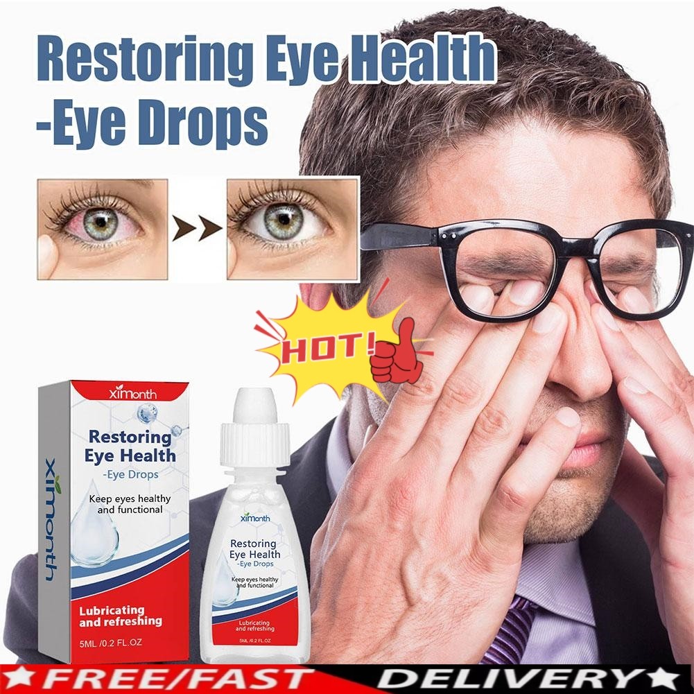 3X Cataract Removal Eye Drop Blurred Improve Vision Restore Relieve Updated
