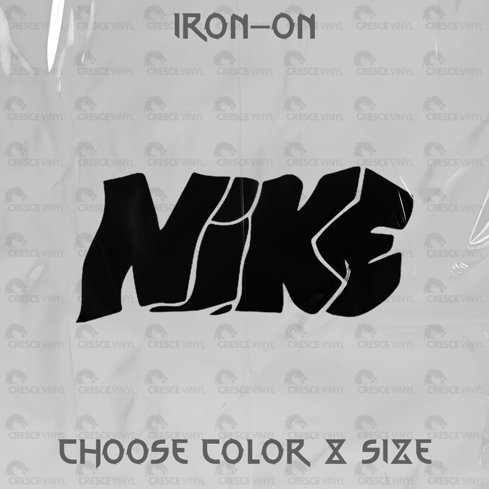 Nike Ready to Apply DIY Made to Order Iron On Custom Vinyl Decal  any color
