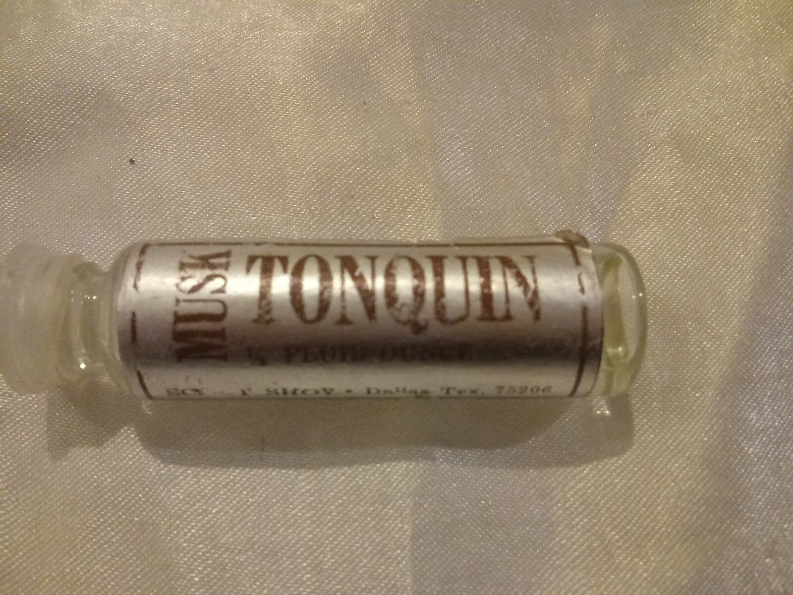 VINTAGE RARE TONQUIN MUSK ANIMAL/DEER LURE PARTIAL 1/4 OZ TUBE@60% FULL MINI