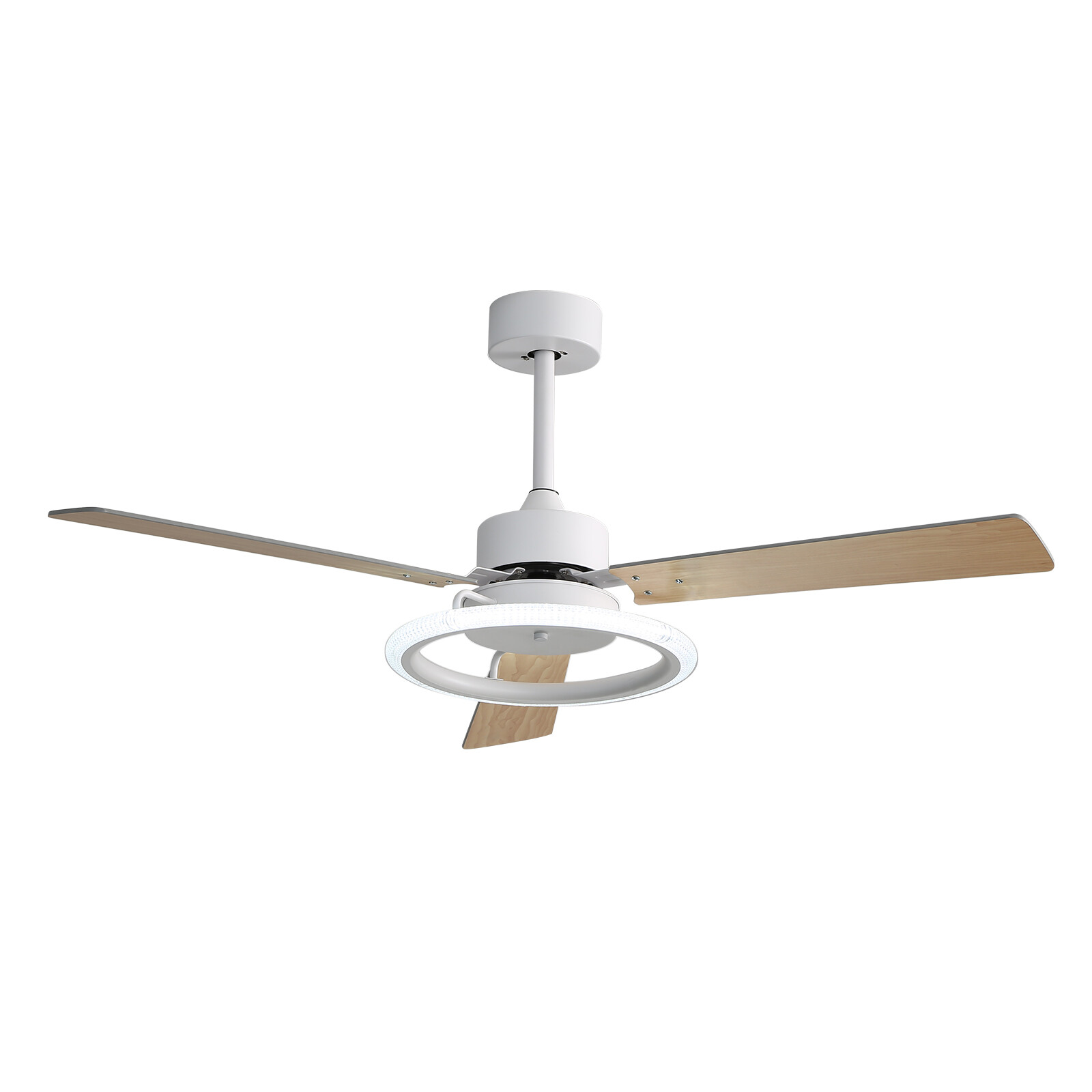 Ceiling Fan Quiet Motor Dc Ceiling Fan & Led Light Adjustable W/ Remote Control