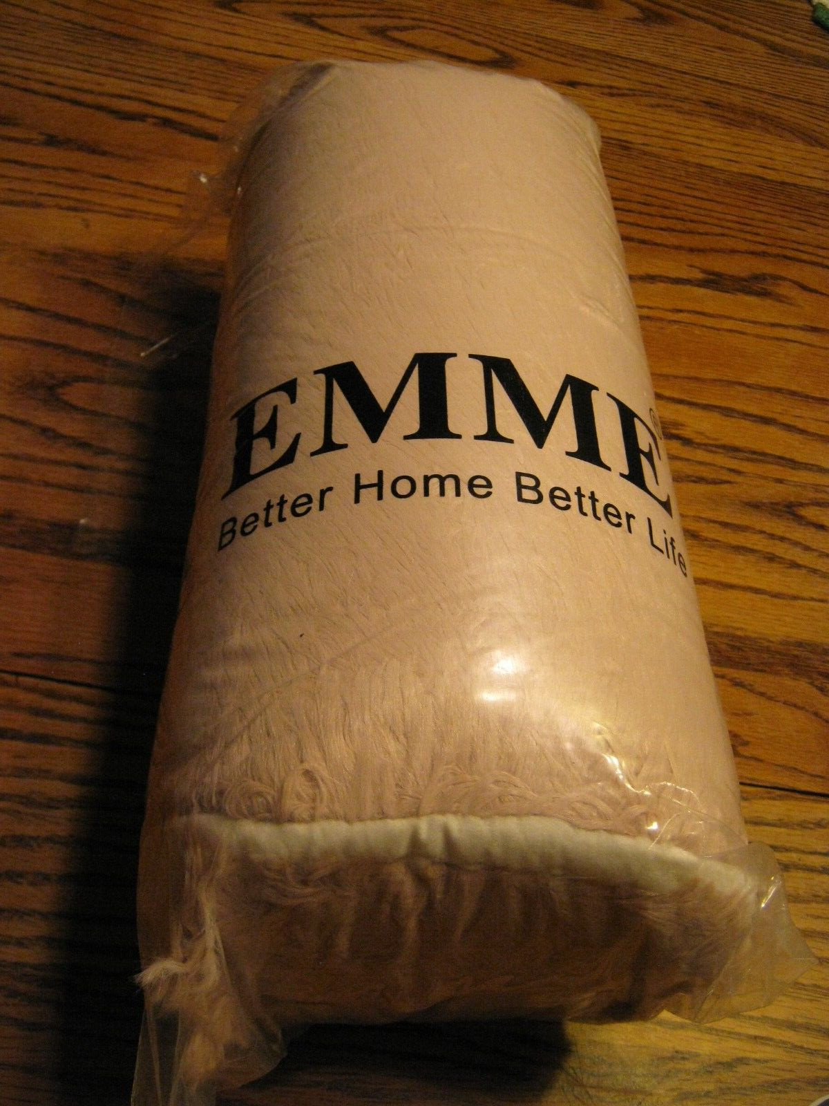 EMME Better Home Throw Blanket Extra Soft Warm Fleece Flannel 62" x 48" NEW