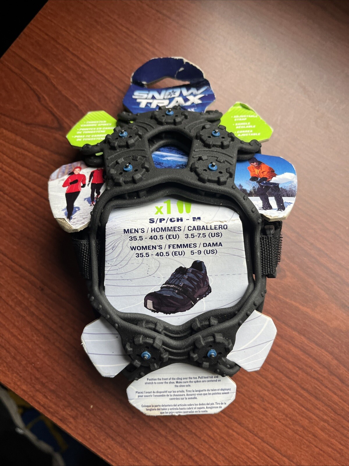 SNOW TRAX by Yaktrax - Traction Cleats for Shoes and Boots - See Pictures