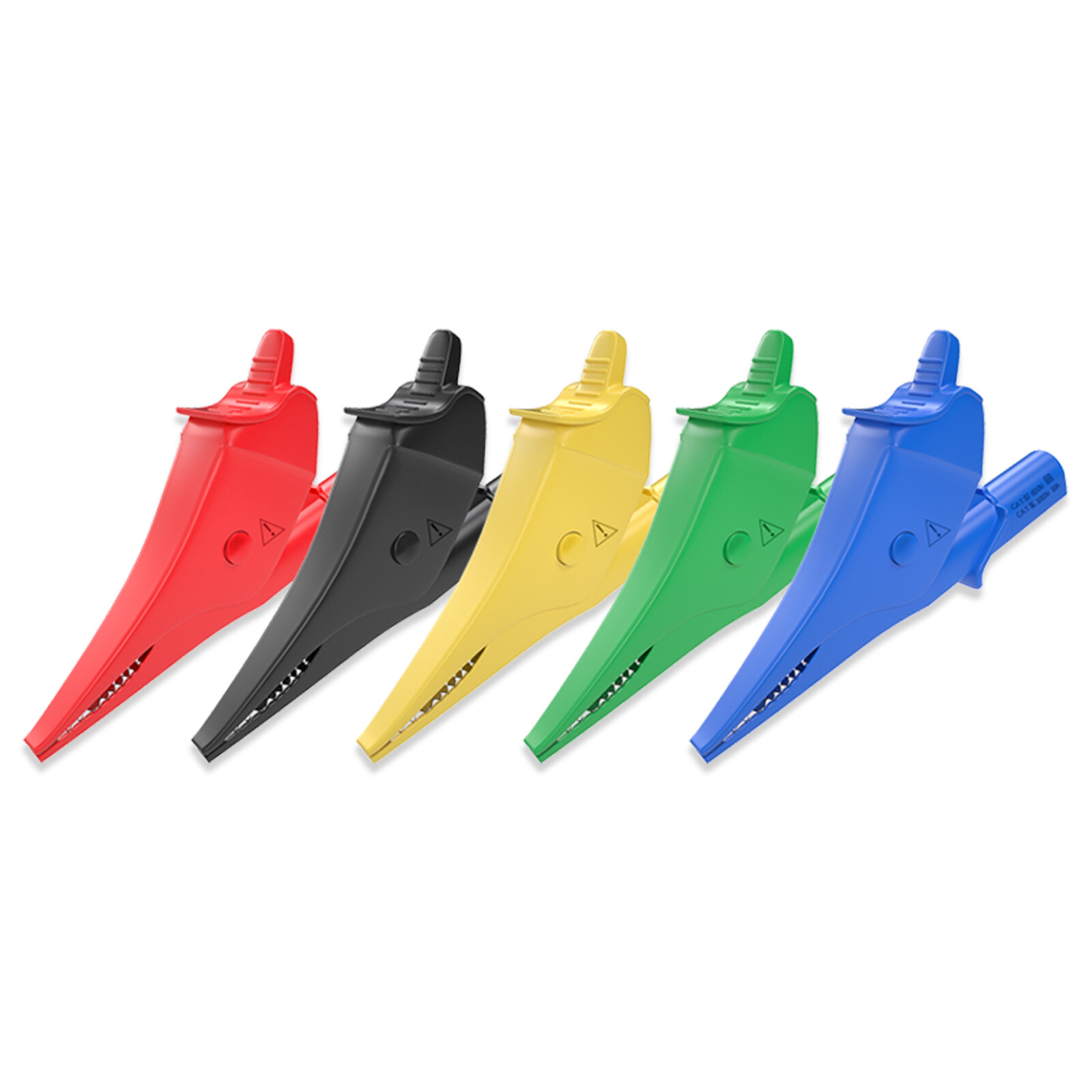 Heavy Duty Alligator Clip Full Insulated Safe Crocodile Clip 4mm Banana Socket