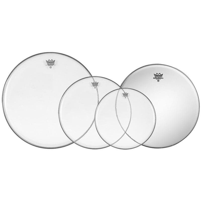 Remo Ambassador Clear Drumhead Pack 10/12/16 w/FREE 14" Ambassador