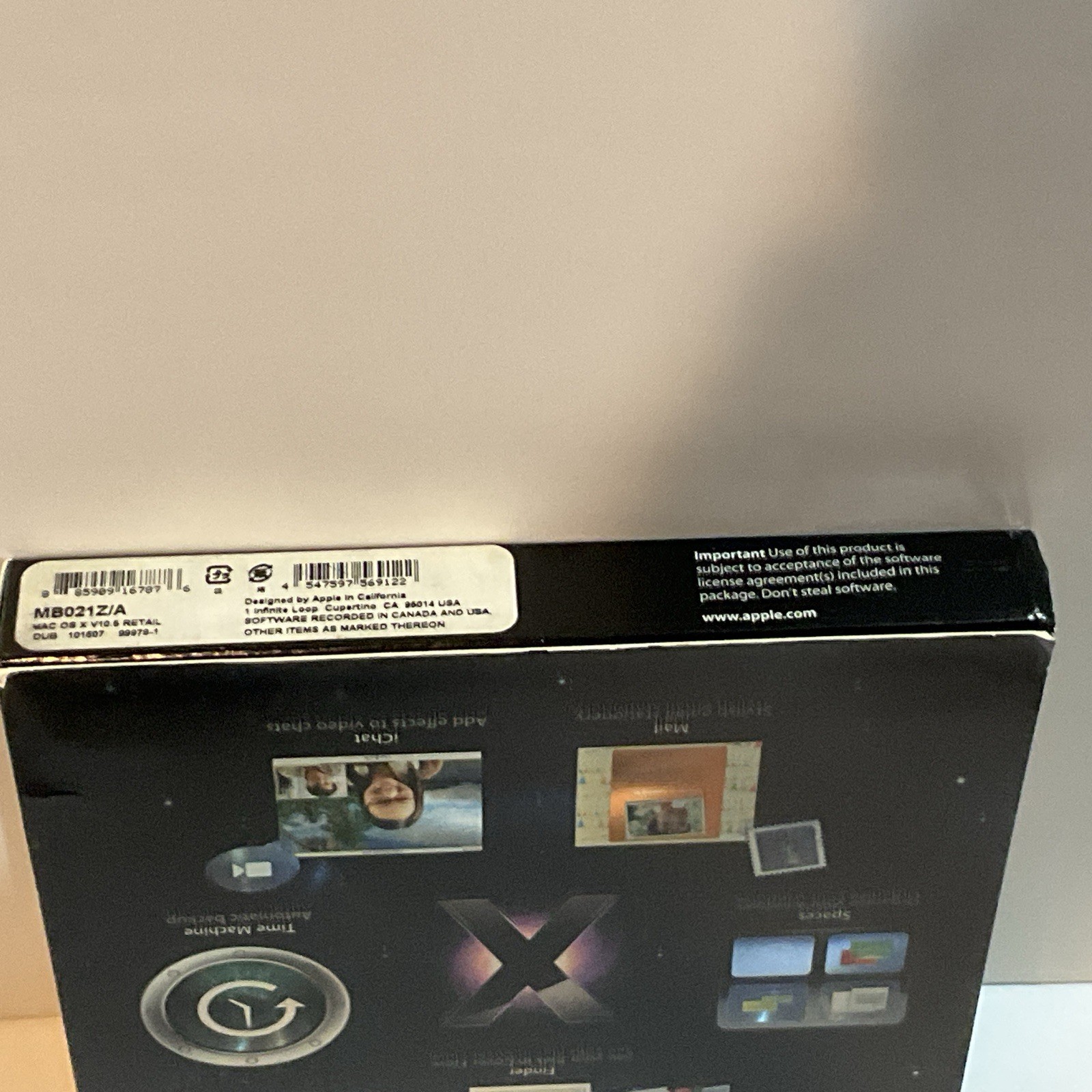 Apple Mac OS X Leopard v10.5 (2007)