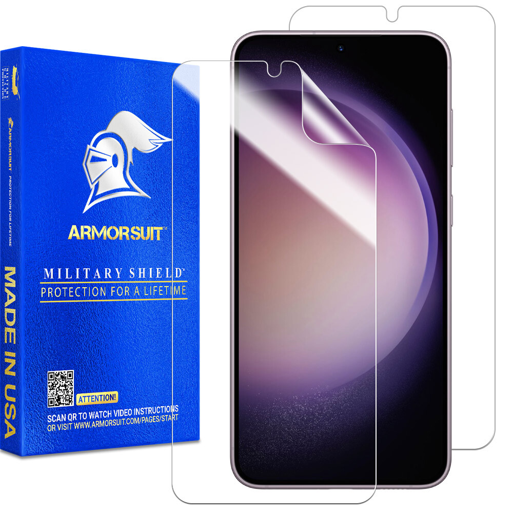 ArmorSuit MilitaryShield [2 Pack] Samsung Galaxy S23 + 5G HD Screen Protector US