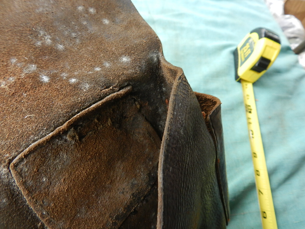 RARE German Germany WW1 Luger P08 Commercial Pistol Leather Holster