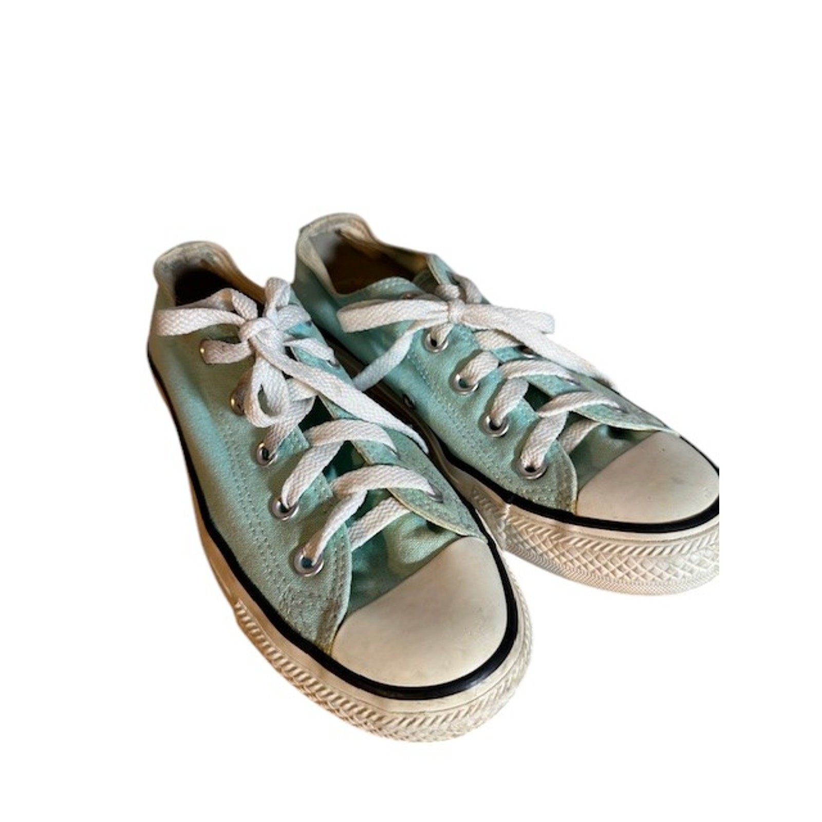 Converse All Star Bay Blue Low Top Lace Up Chuck Taylor Sneaker Women Sz 6