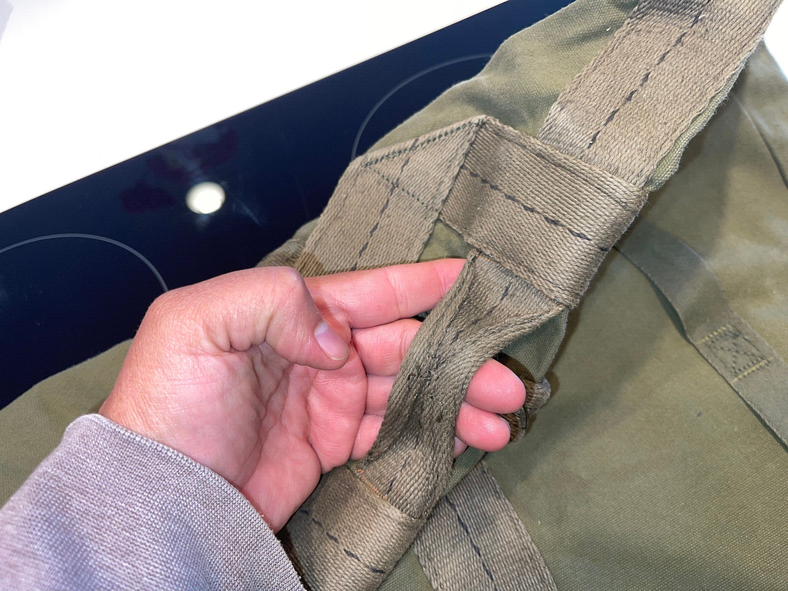 VIETNAM ERA 1971 Parachute Deployment Bag Pioneer Recovery Systems No.11-1-561