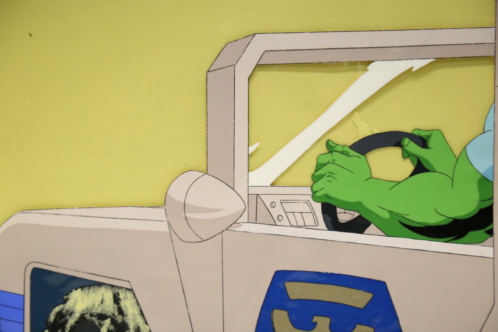 Savage Dragon Original Production Cel 115-40 - Used Condition