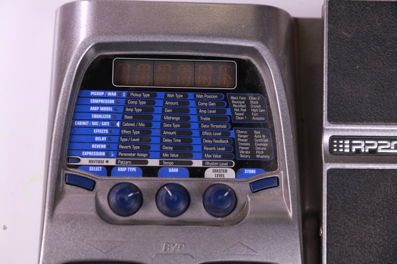 DigiTech RP-200 Multi Effect Guitar Pedal - Untested, No Power Supply