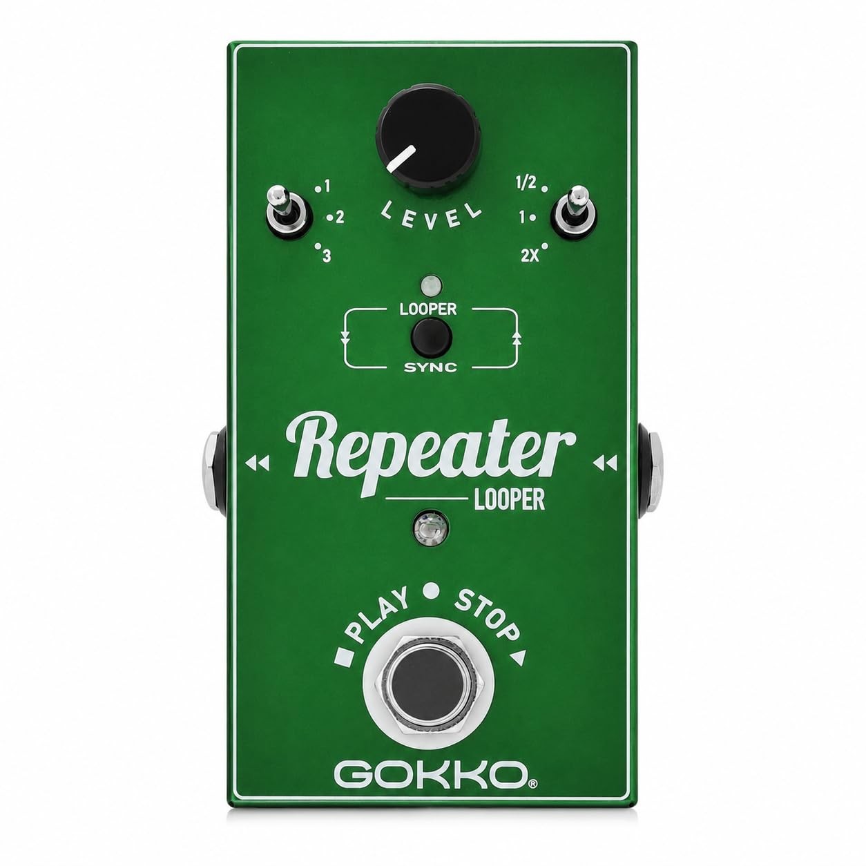 GK-27 Repeater Looper Guitar Pedal, 10-Minute Guitar Loop Pedal for Guitar, L...