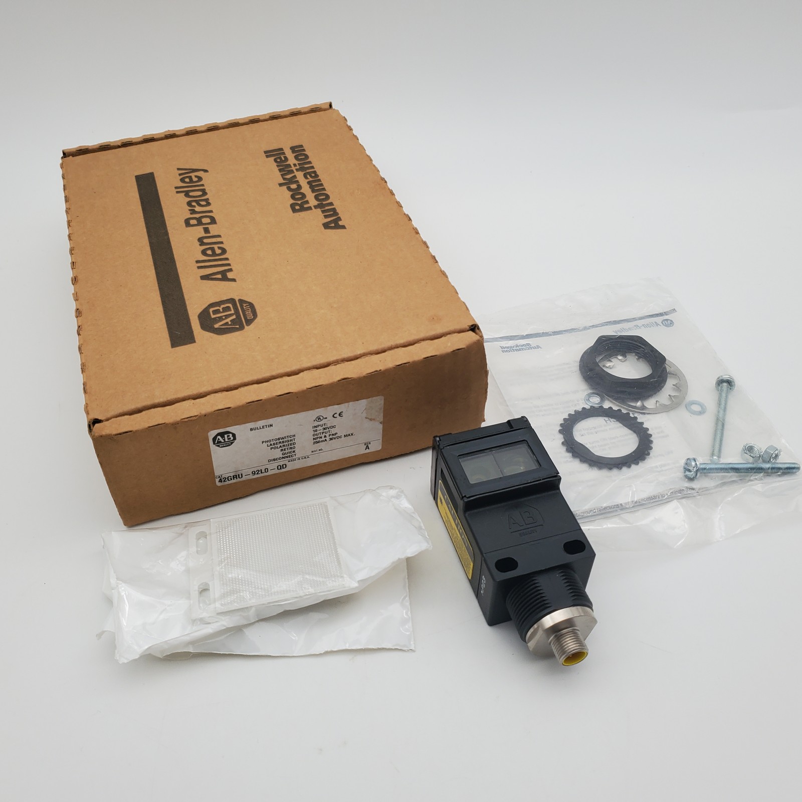 Allen Bradley 42GRU-92L0-QD Series A Photoelectric Sensor