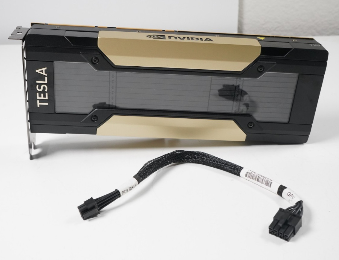 NVIDIA HP Tesla V100 32GB PCIe HBM2 Data Center AI GPU PG500-216 Passive