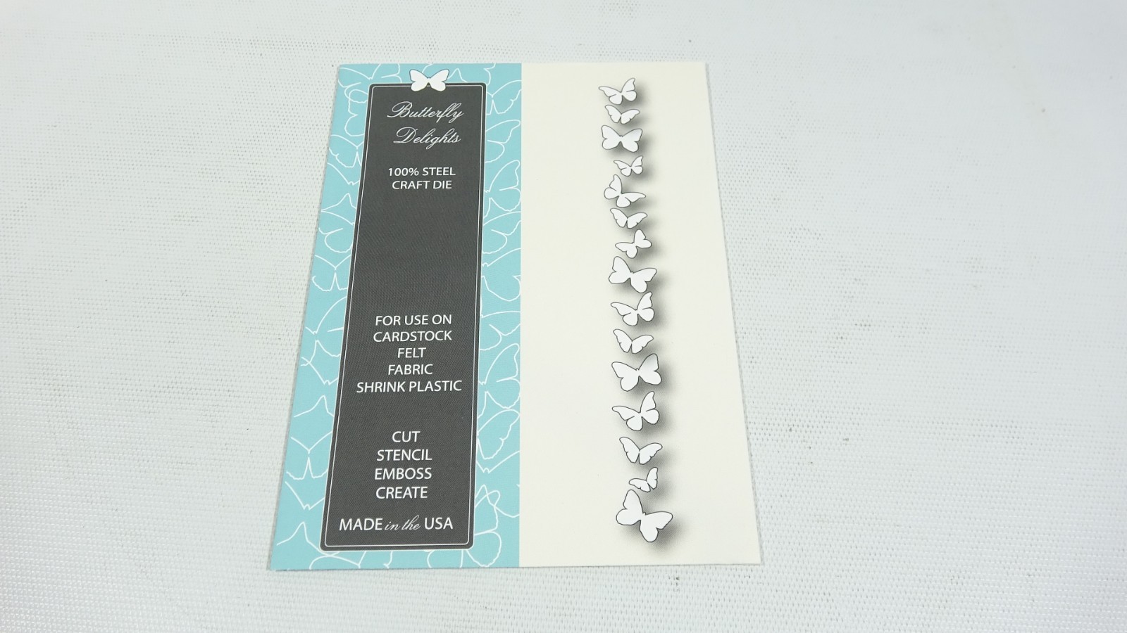 2011 Memory Box Craft Steel Die Butterfly Delights 98130