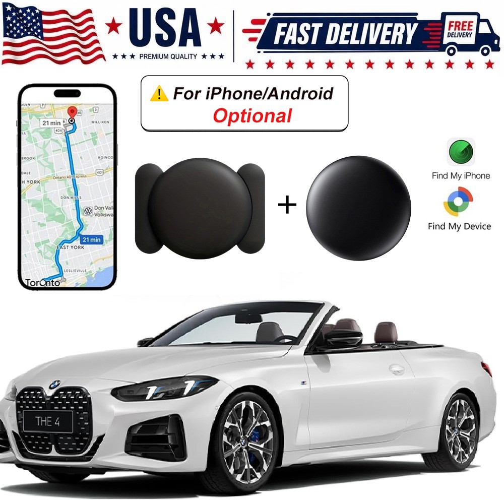 GPS Tracker for Vehicles Car Tracking Device Mini Hidden Support iPhone /Android