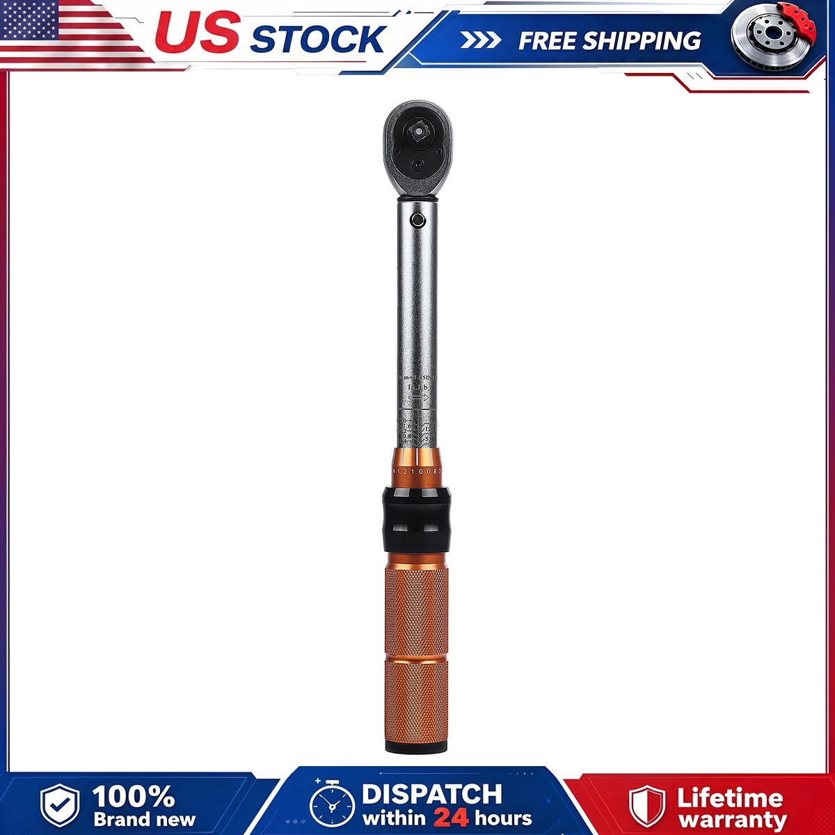 Ratcheting Torque Wrench for 2009-16 OUTBACK 2.5L 17.7-177 INLB 1/4 Inch Drive