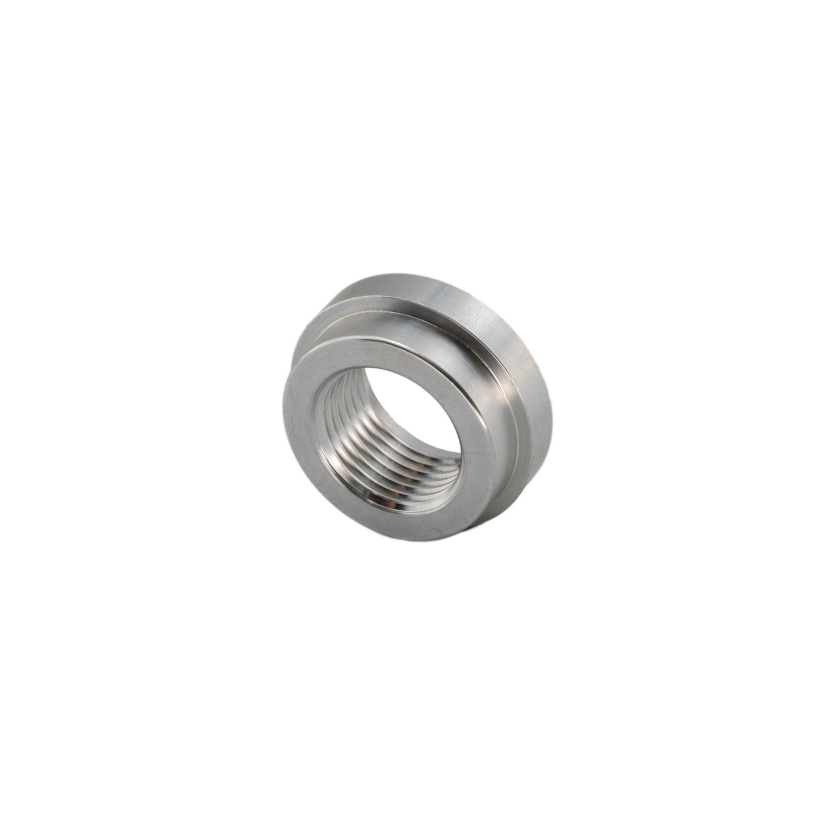 Flo Supply Aluminum Weld On Flange - 10AN ORB Female
