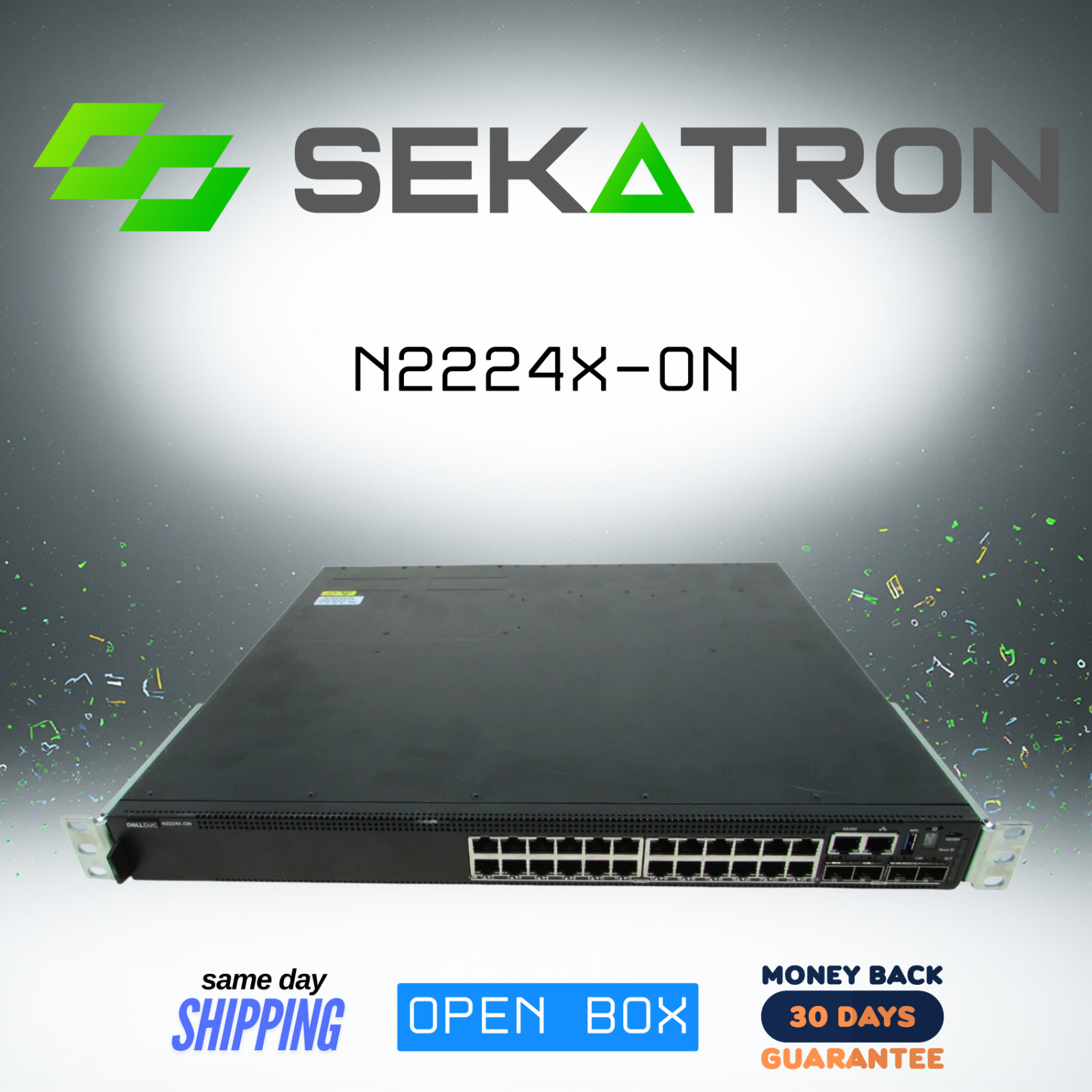 🔀 [NOB] Dell N2224X-ON PowerSwitch 24-Port 2.5GbE Smart Managed Switch ⚡