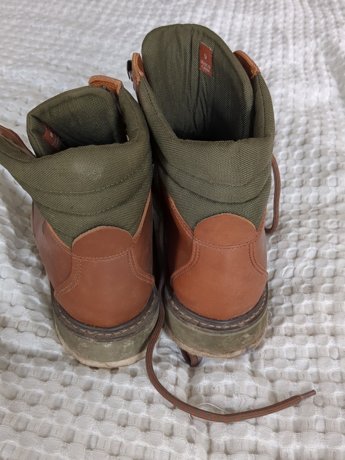 SIMMS Freestone Felted Fishing Wading Boots Size 8 Brown