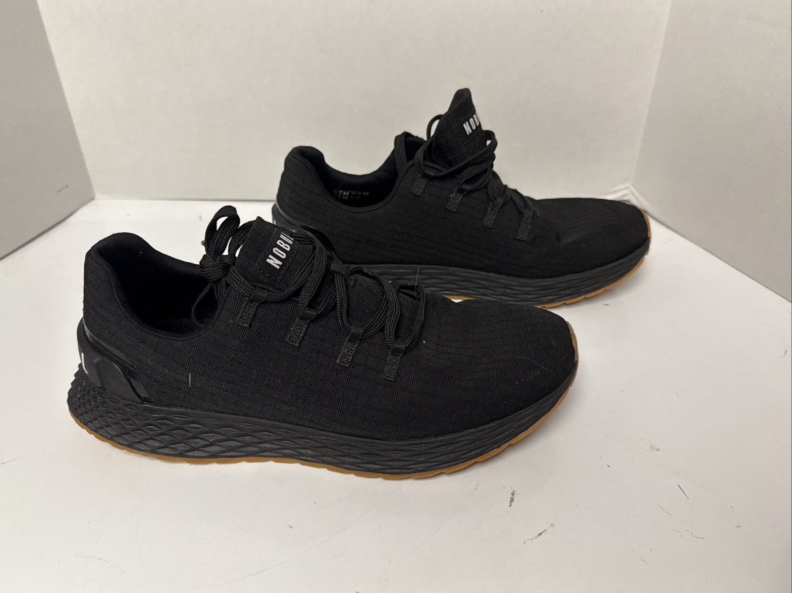 No Bull Shoes  All Day Rip Stop 365  Black Men Size 9 Women 10.5 Black Laces