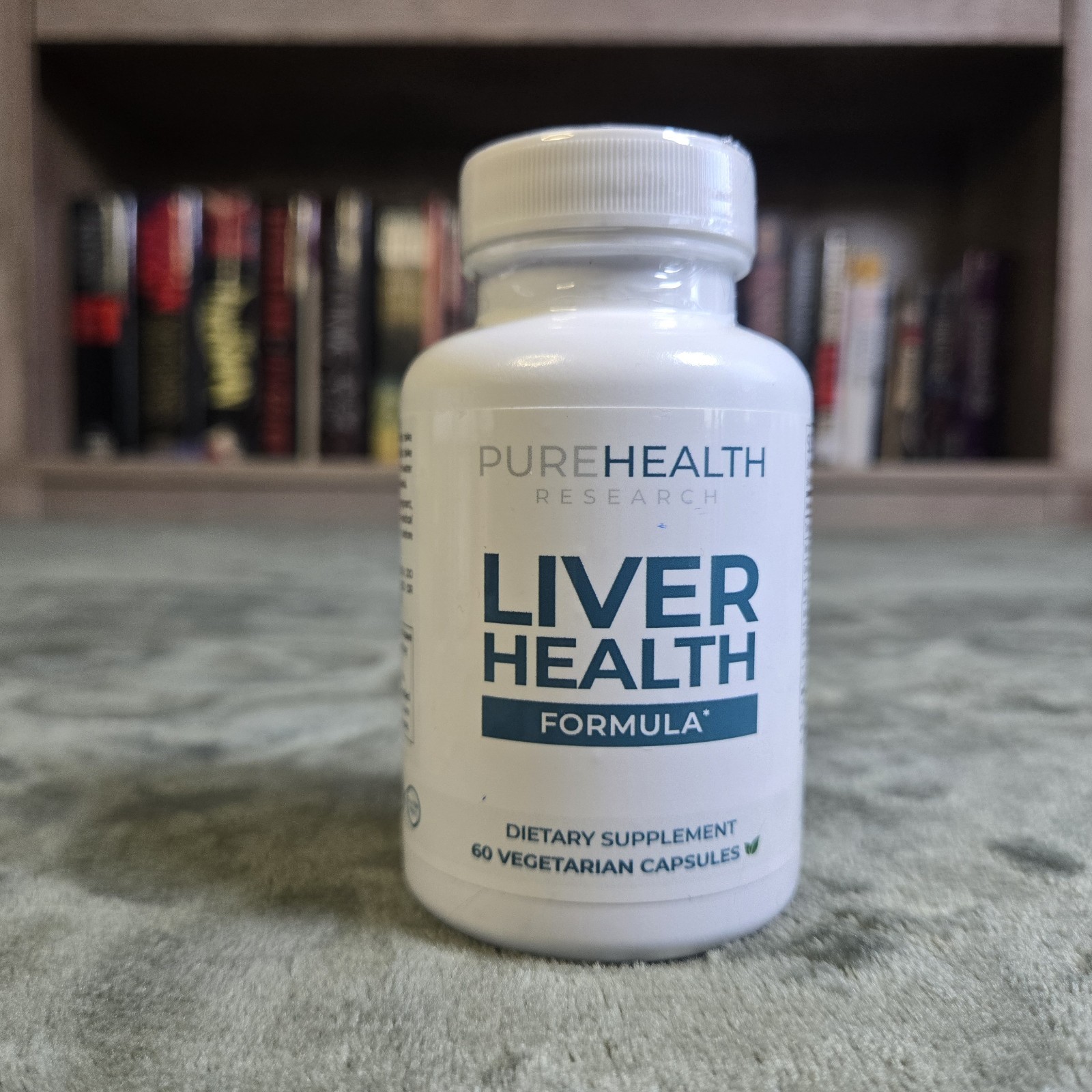 PureHealth Research Liver Health Formula - 60 Vegetarian Capsules - New