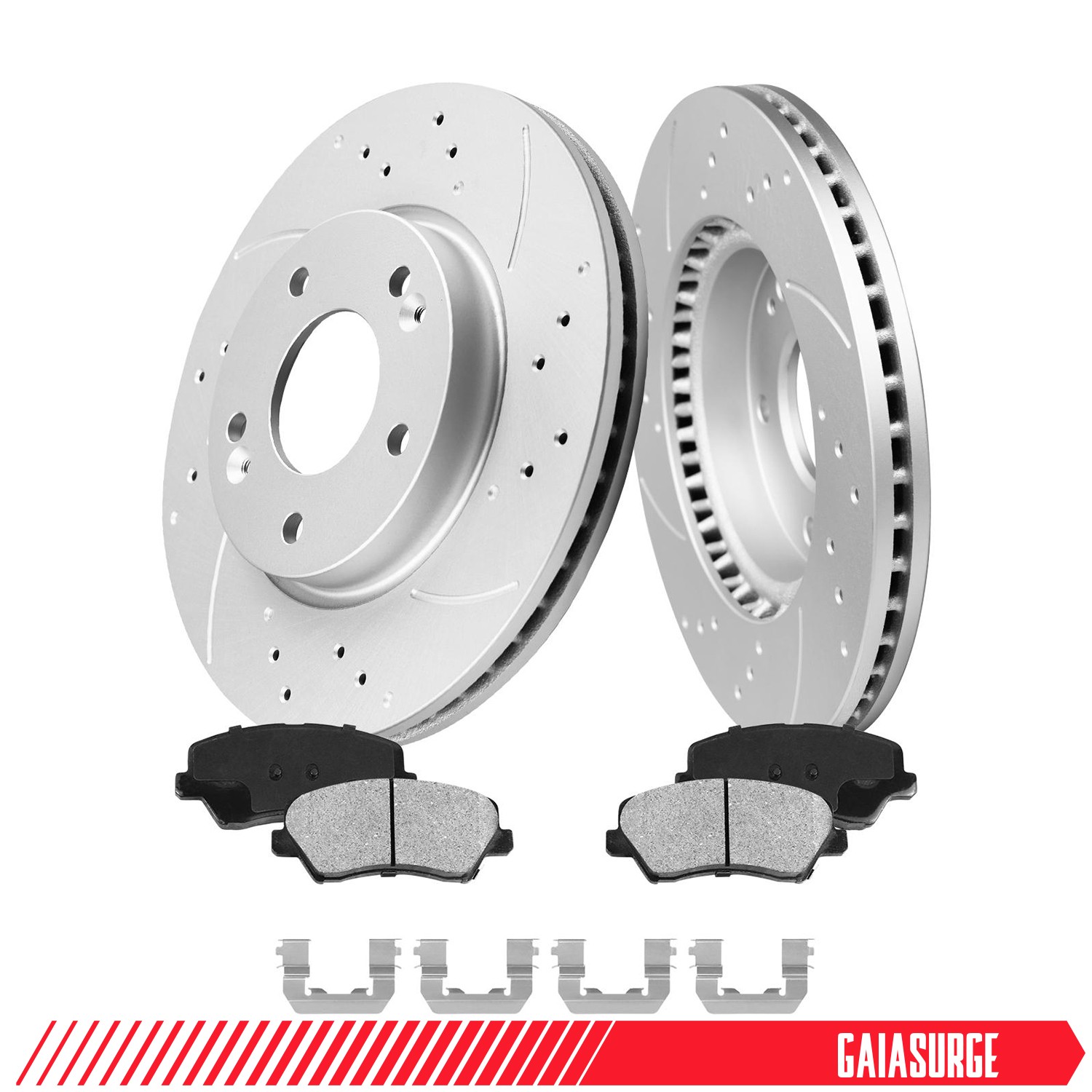 280mm Front Brake Rotors Brake Pads for 2013 Hyundai Elantra Kia Forte Forte5
