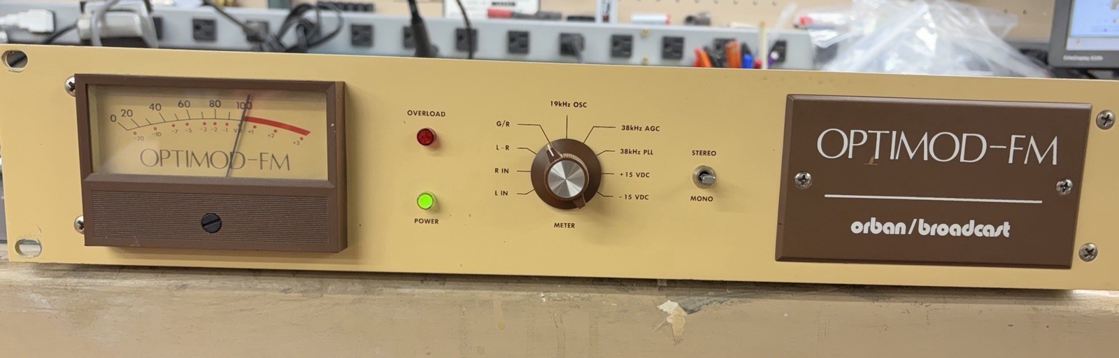 Orban Optimod 8000A, Used, I Replaced the Caps.