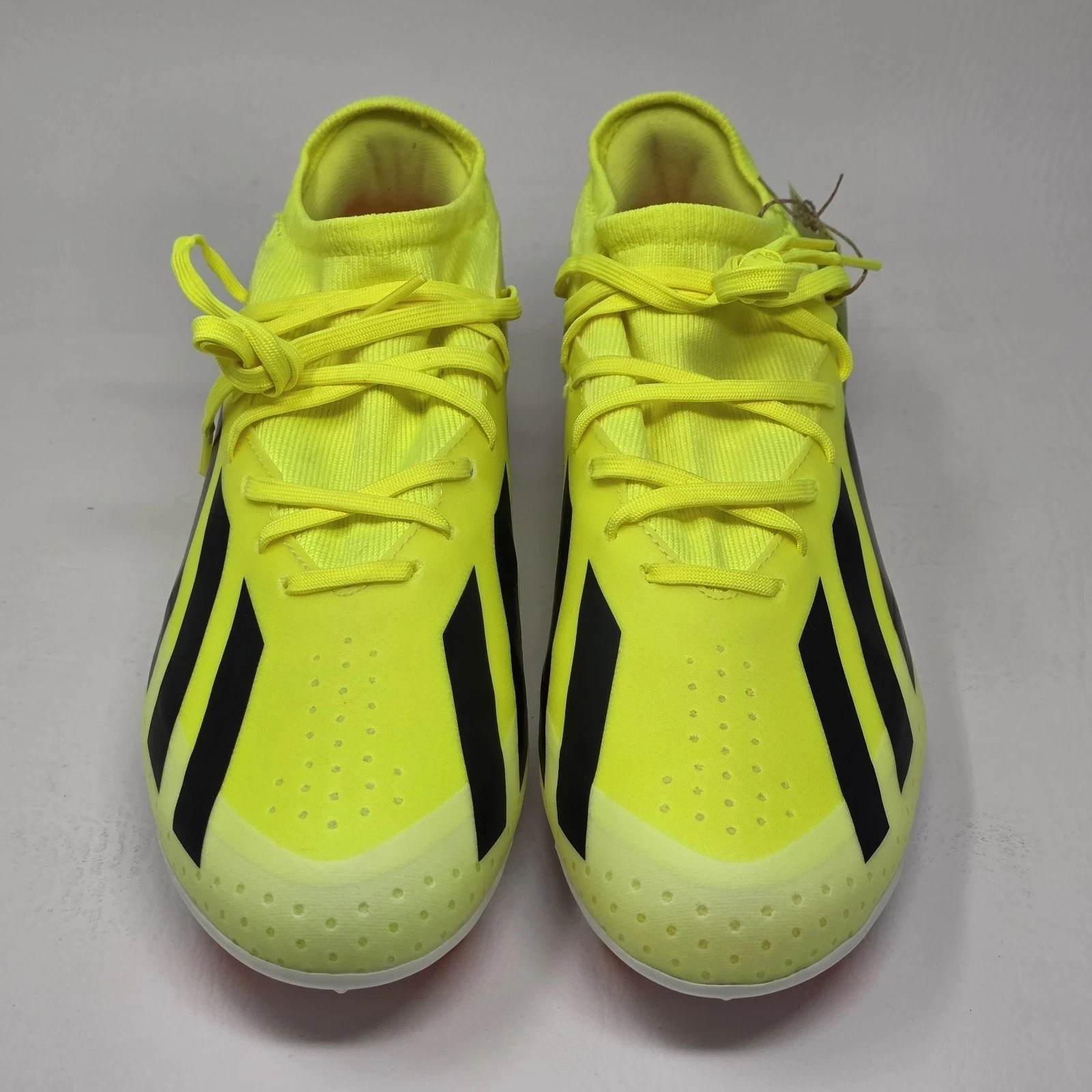 Adidas X Crazyfast League FG Soccer Cleats Yellow White IG0605 Mens Size