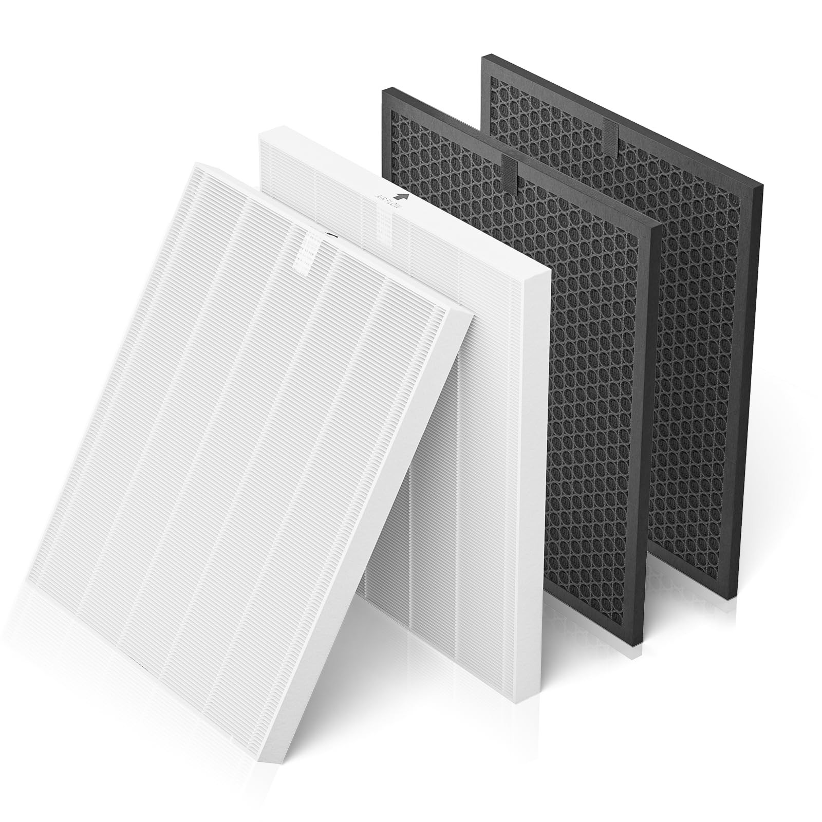 5510 5520 Filter Q with Winix 5510,5520 Air Purifier,2 x HEPA + 2 x Activated...