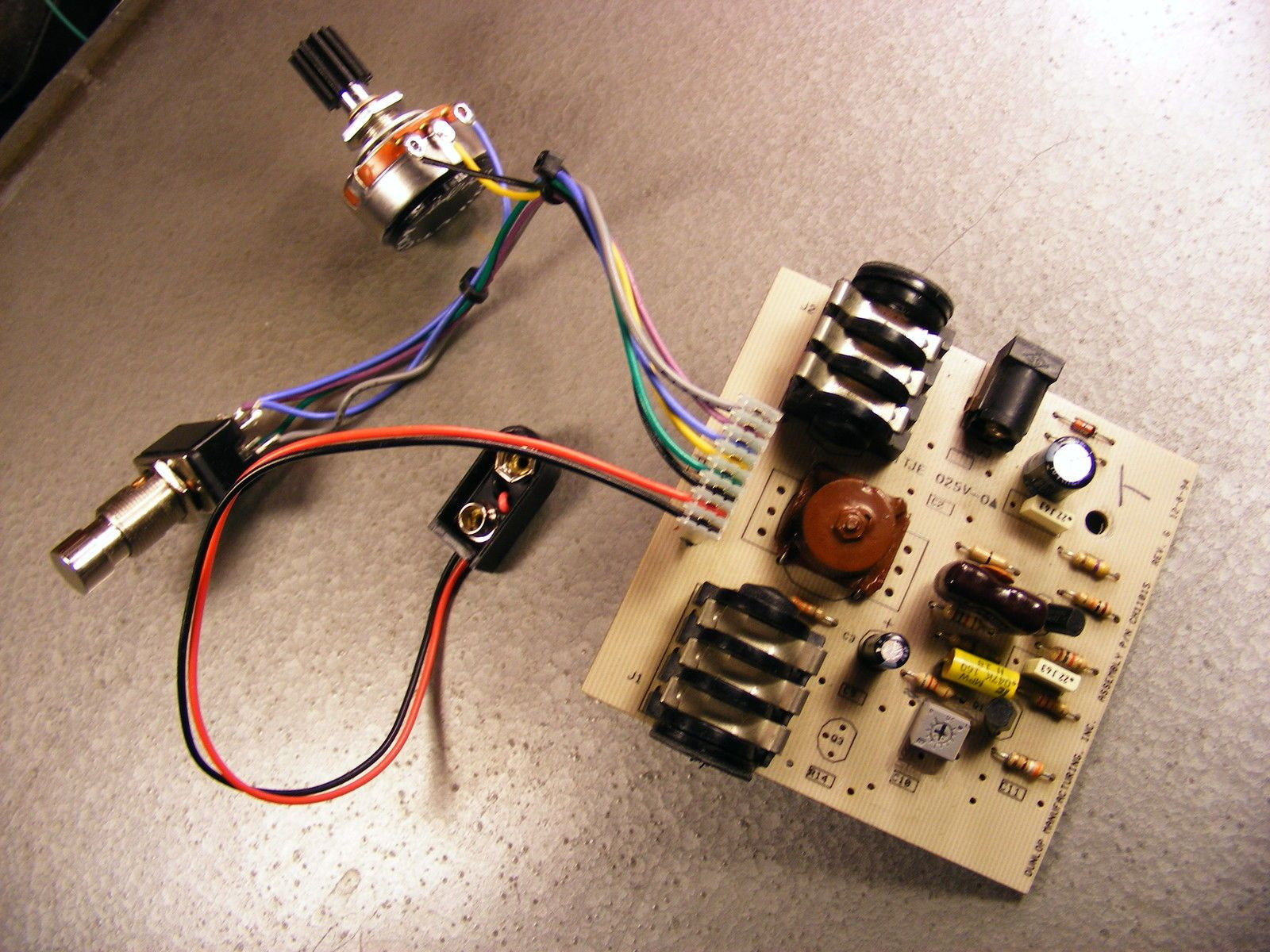 drop-in VOX hotrod CLYDE tone, US made SOD+trubypass (500k)complete kit