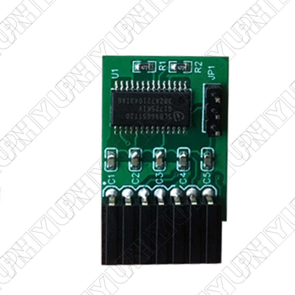 1 x TPM 2.0 Module Security Module Board For 14 PIN LPC Motherboard