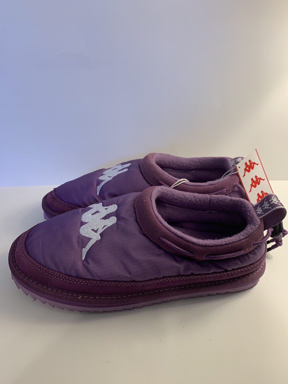 KAPPA Authentic MULE 3 Slip On Sandals Lavender Unisex Size 7 New Fast Ship