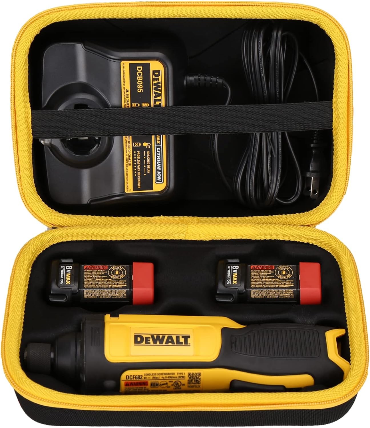 Hard Portable Case Fits for DEWALT DCF682N1 8V MAX Cordless Screwdriver Kit, ...