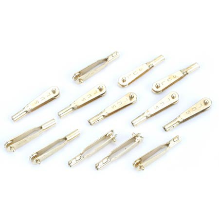 Sullivan Products 2-56 Gold-N-Clevises 12 SUL527 Hardware & Linkages Airplane