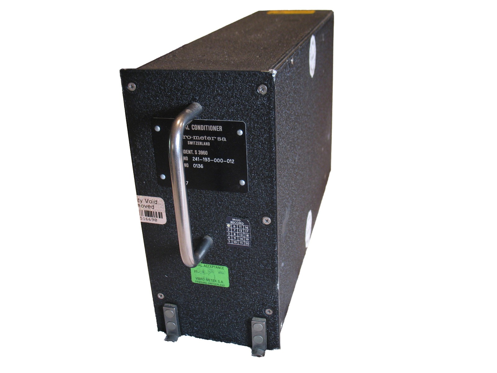 G-IV Signal Conditioner P/N 241-193-000-012, CORE