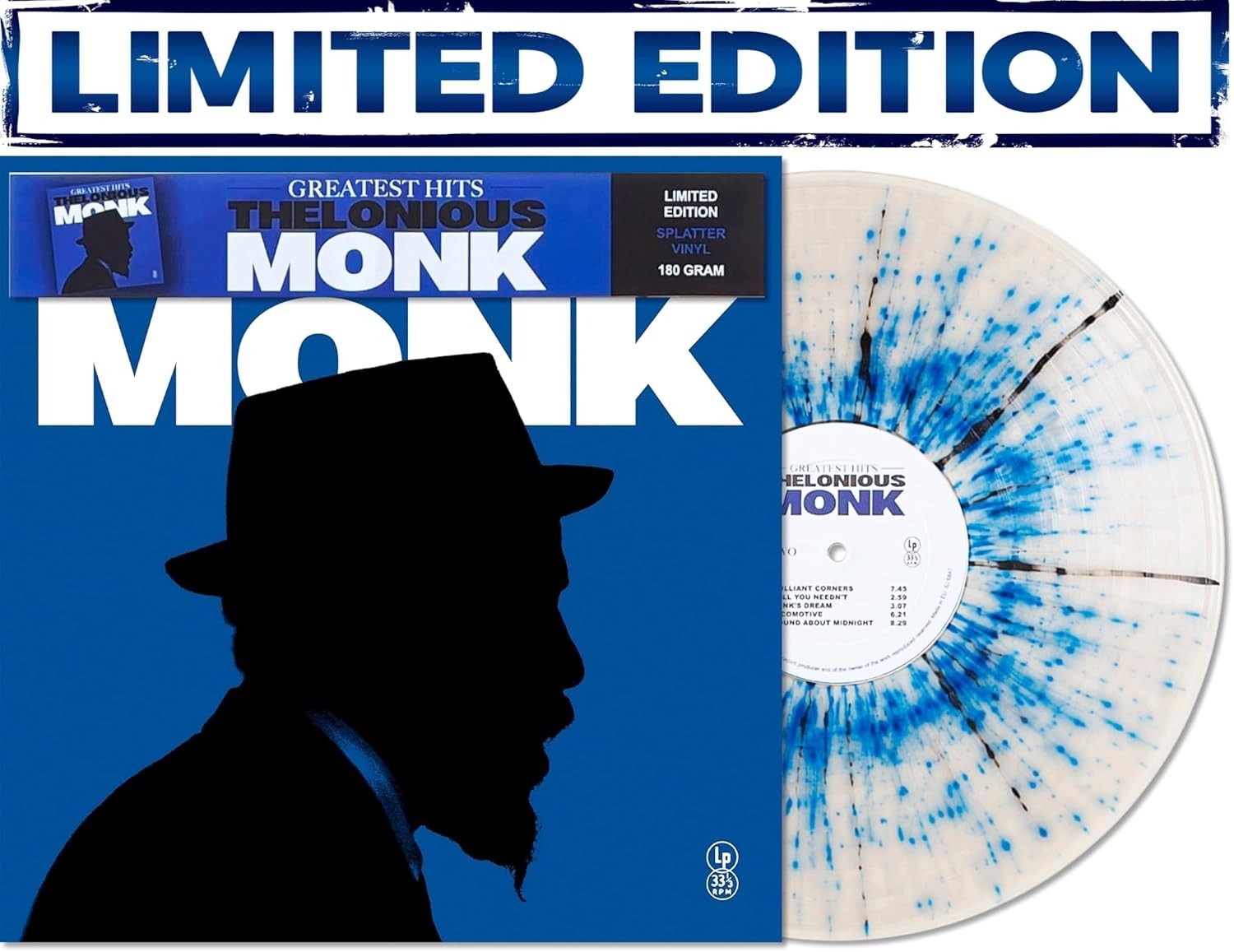 Thelonious Monk - Greatest Hits - Limited Color Edition Splatter [LP] "12