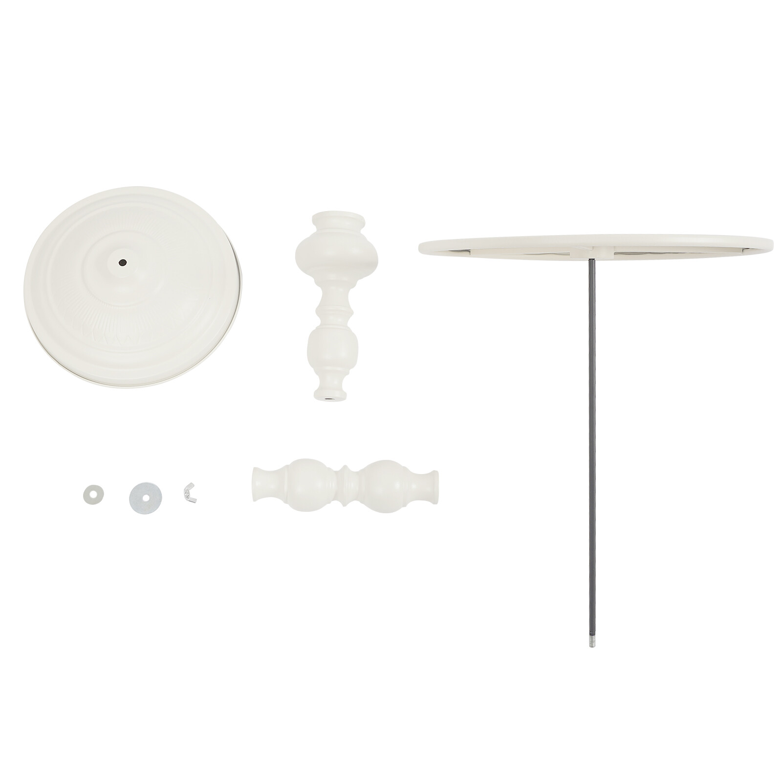 40cm Small End Table Round Side Table Coffee Table For Cafe Bar Yard Living Room