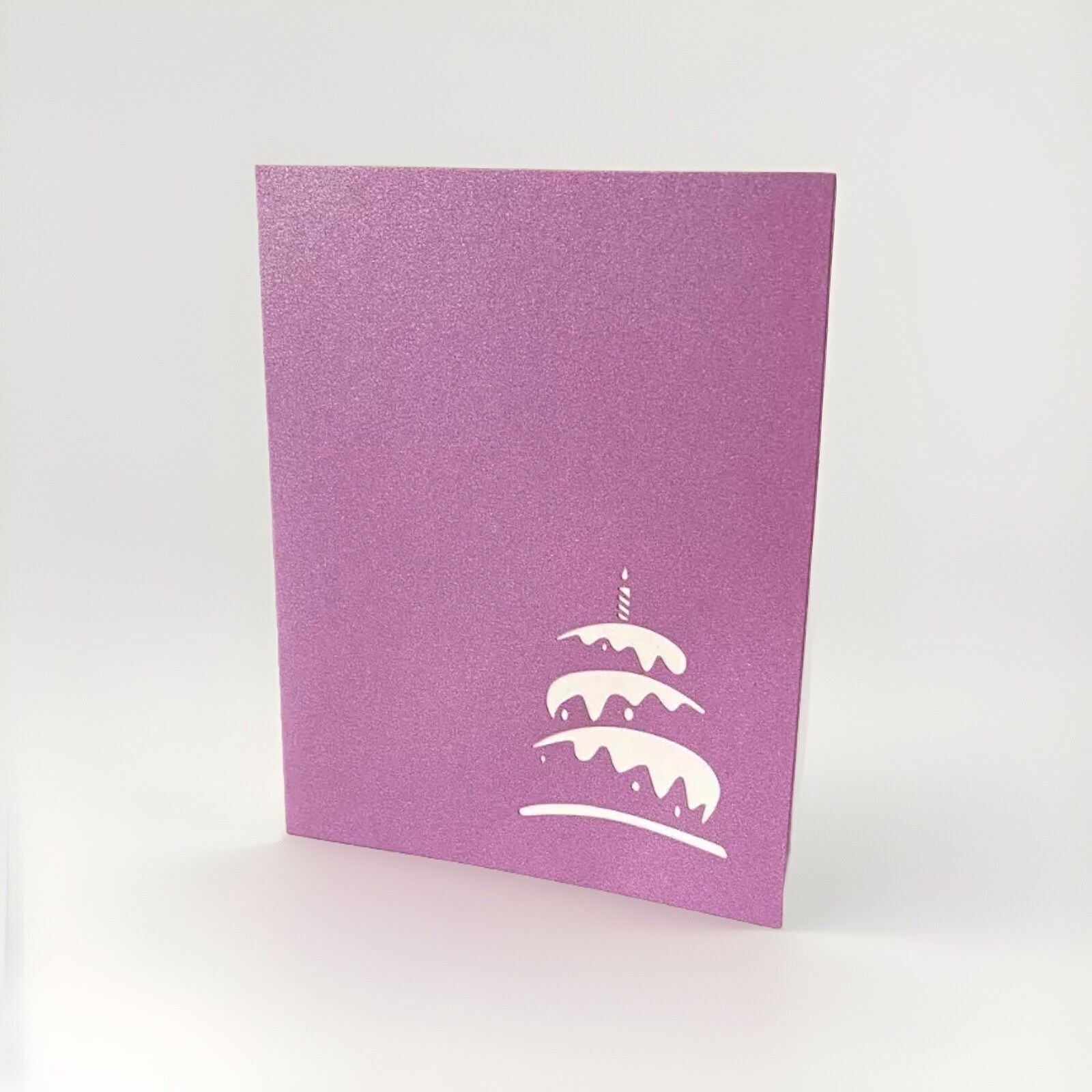 3D Pop Up Happy Birthday Cake Card