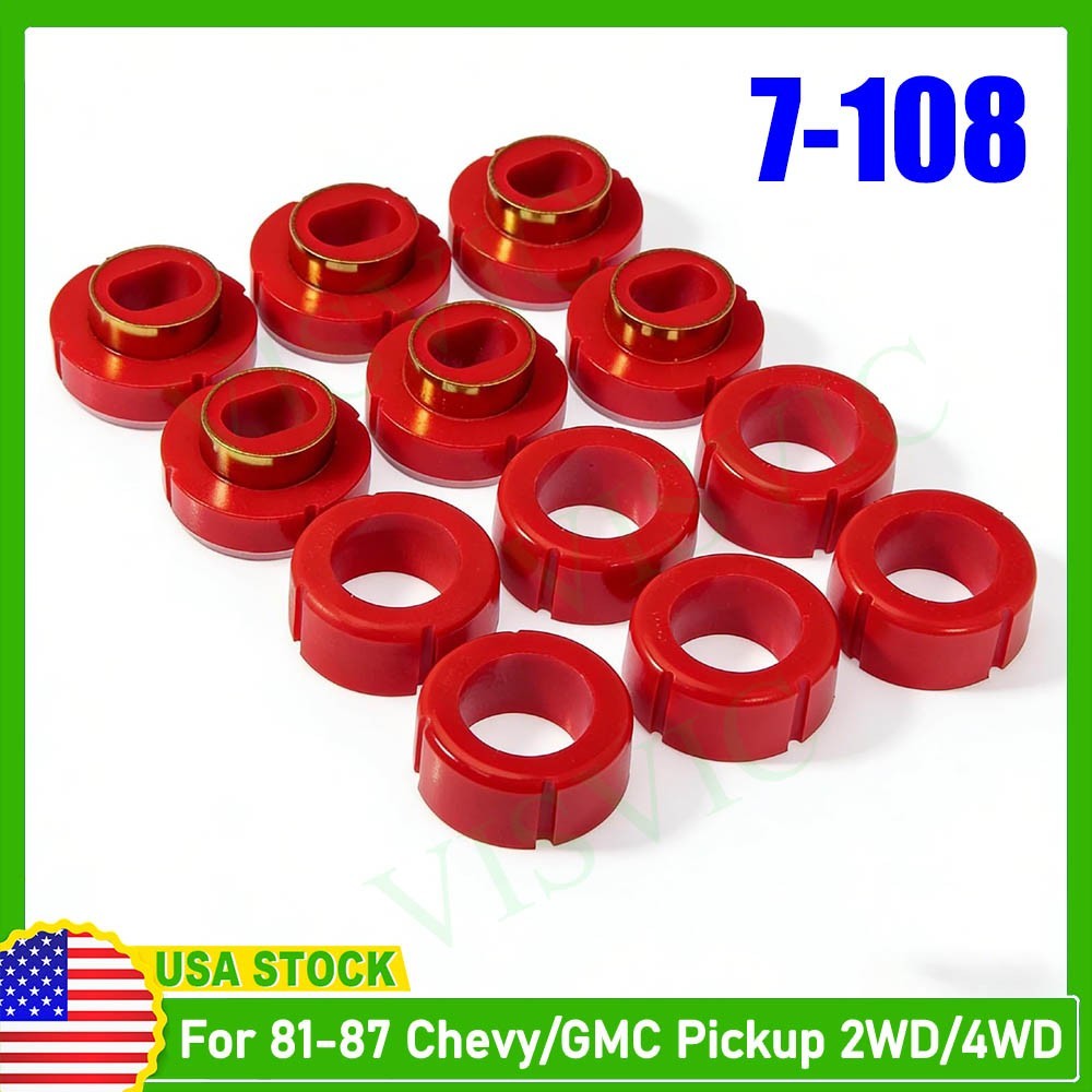 7-108 Kit Body Mount for Chevy Sierra Pickup Chevrolet R20 Truck R10 87