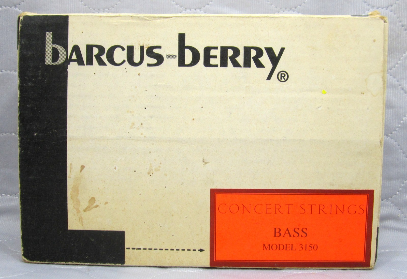 Barcus Berry 3000A Piezo Buffer Preamplifier with EQ