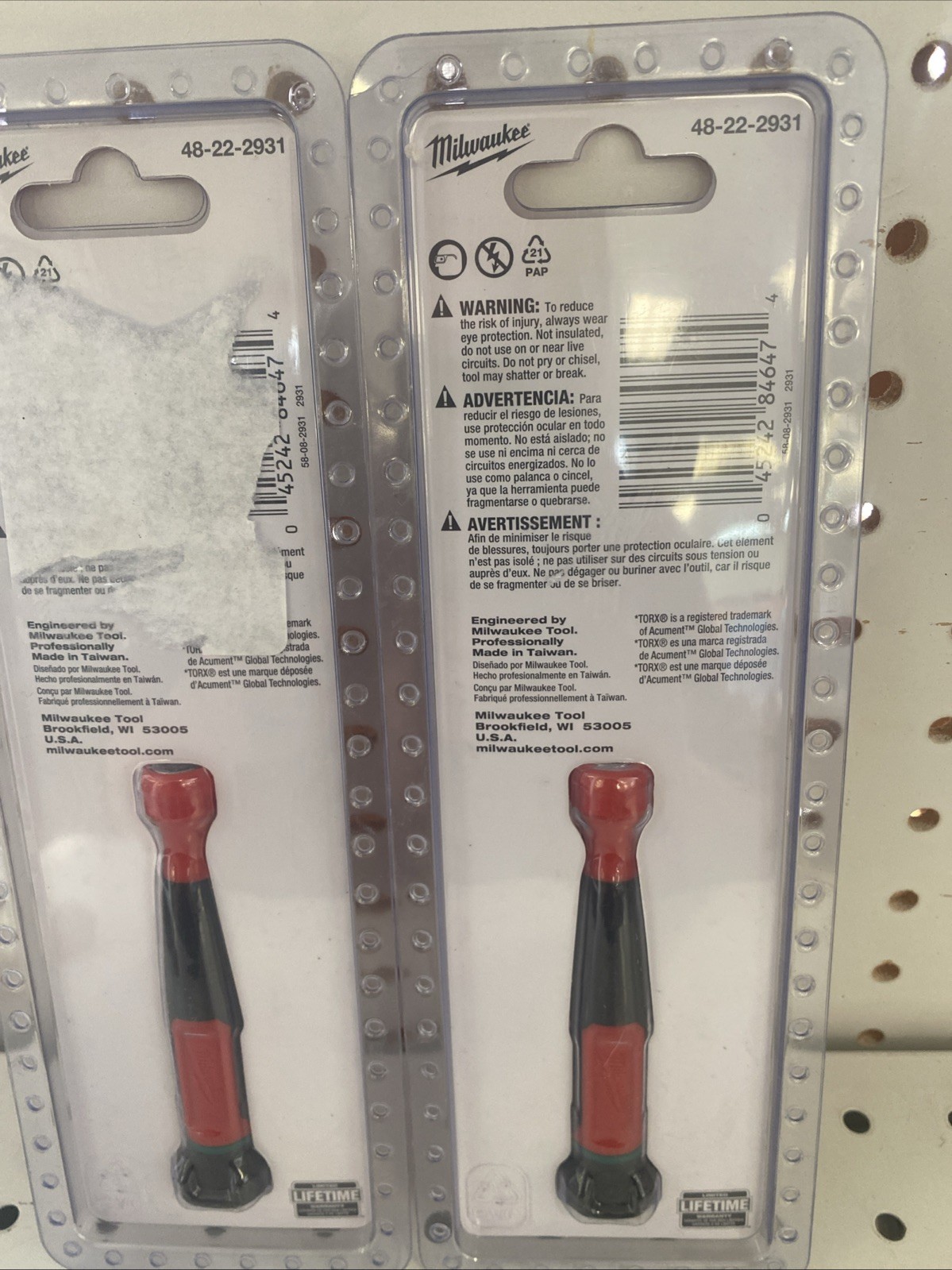 2-Milwaukee 48-22-2931 Most Versatile 4-In-1 Precision Multi-Bit Driver