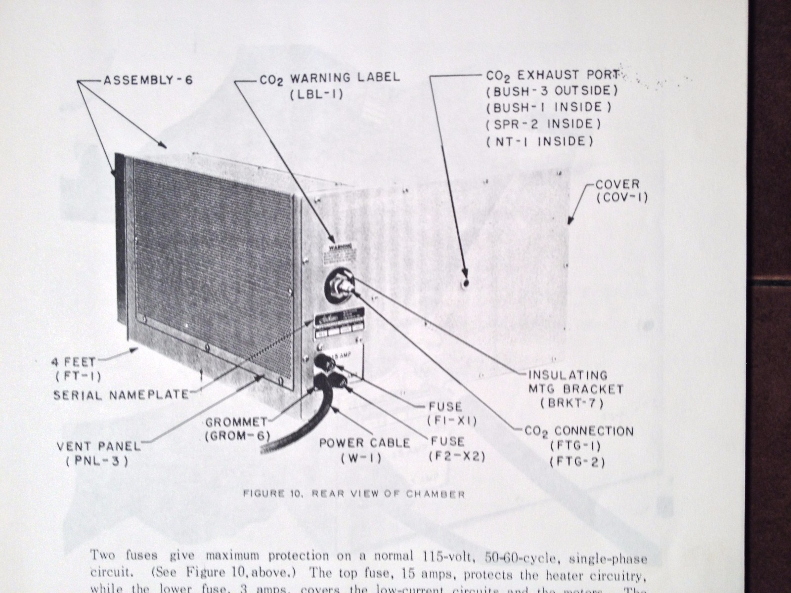 Statham SD6 and SD 6R Temperature Test Chambers Instruction Manual